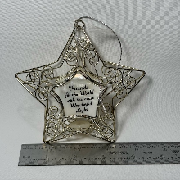💕2/$20💕 Carlton Cards American Greetings Heirloom Star Ornament - Illuminates - Picture 6 of 8